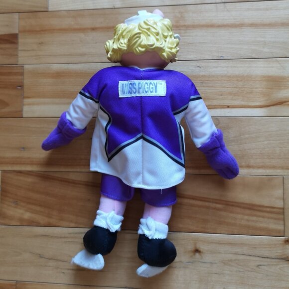 VINTAGE 1995 Muppets Miss Piggy NHL McDonald's Plush Doll - Picture 2 of 2